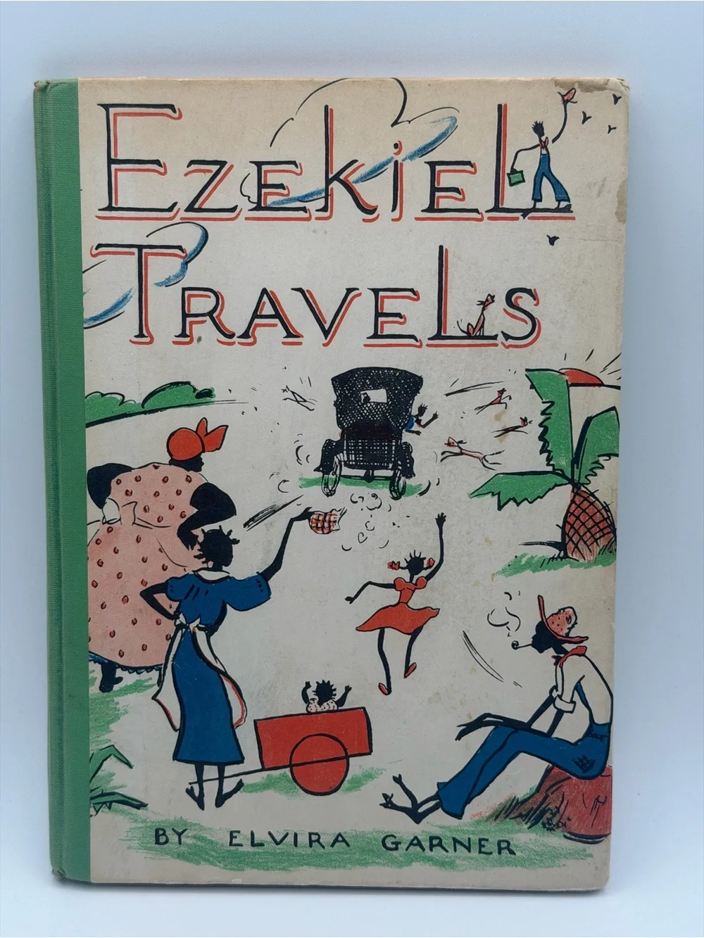 Ezekiel Travels by Elvira Garner (Hardcover Book, 1938) First Edition